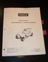 1999 club car golf cart owner manual